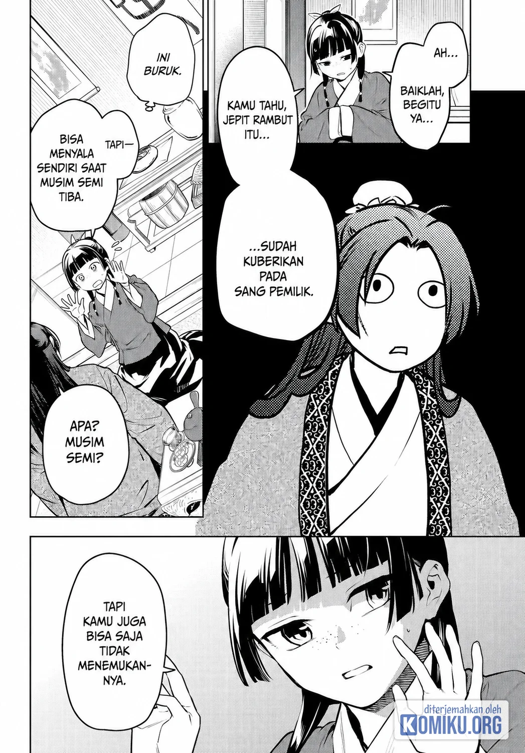 Kusuriya no Hitorigoto Chapter 85 - halaman 8