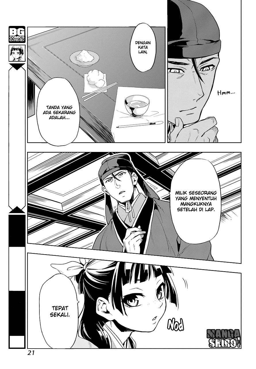 Kusuriya no Hitorigoto Chapter 9 - halaman 17