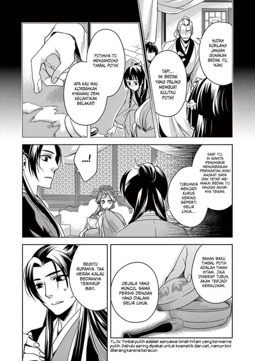 Kusuriya no Hitorigoto: Maomao no Koukyuu Nazotoki Techou Chapter 1 - halaman 42