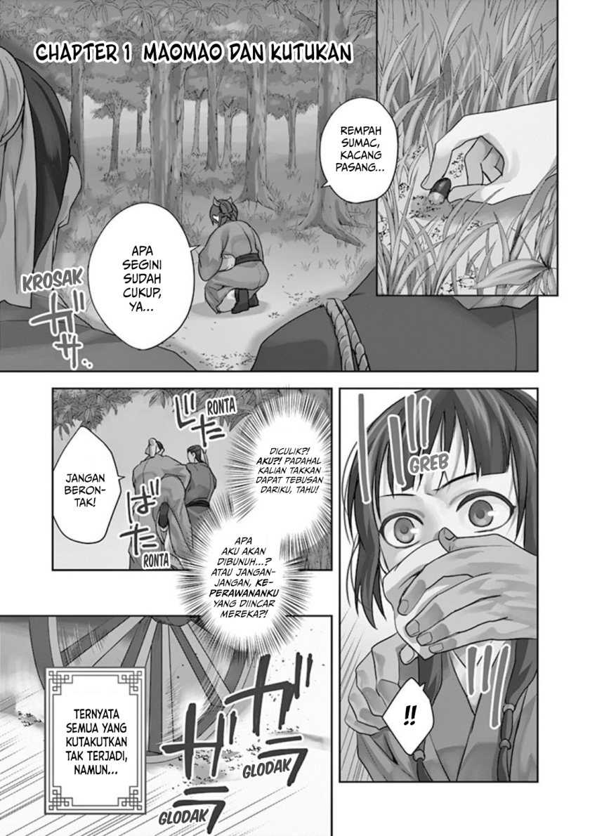 Kusuriya no Hitorigoto: Maomao no Koukyuu Nazotoki Techou Chapter 1 - halaman 5