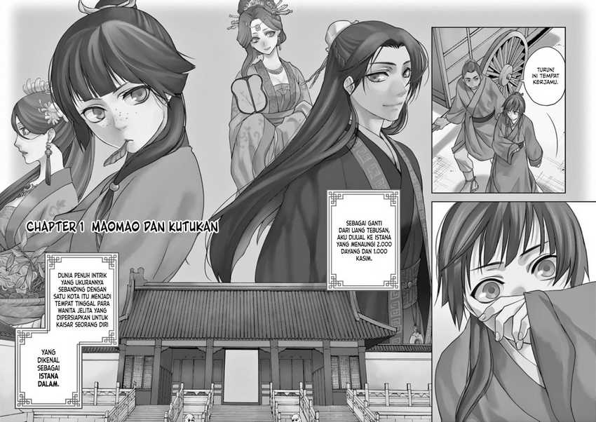 Kusuriya no Hitorigoto: Maomao no Koukyuu Nazotoki Techou Chapter 1 - halaman 6