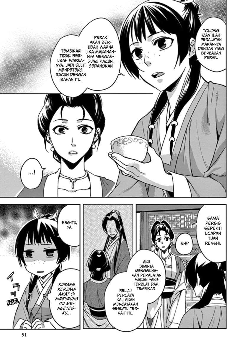 Kusuriya no Hitorigoto: Maomao no Koukyuu Nazotoki Techou Chapter 2 - halaman 6