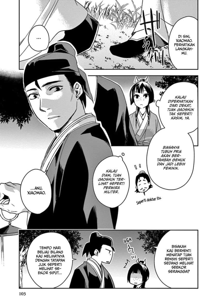 Kusuriya no Hitorigoto: Maomao no Koukyuu Nazotoki Techou Chapter 3 - halaman 20