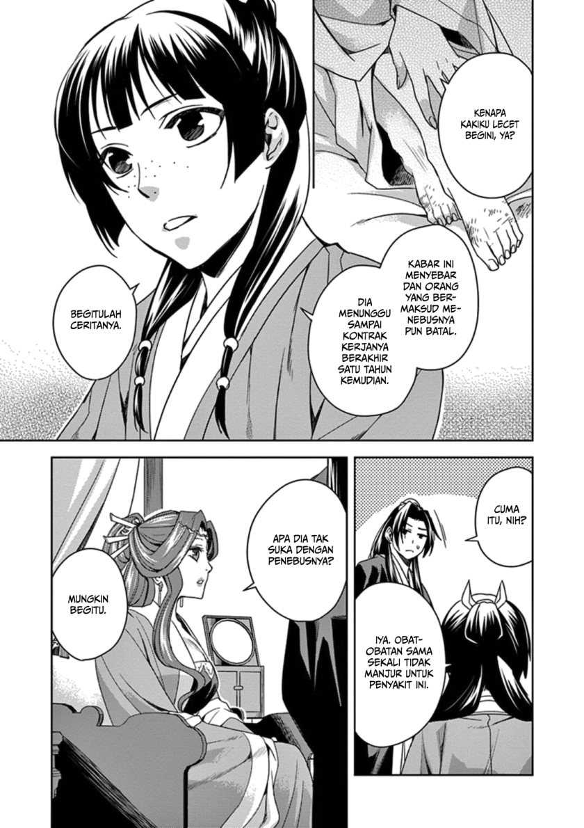 Kusuriya no Hitorigoto: Maomao no Koukyuu Nazotoki Techou Chapter 3 - halaman 27
