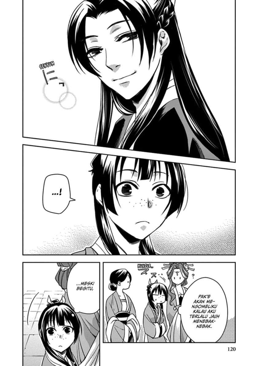 Kusuriya no Hitorigoto: Maomao no Koukyuu Nazotoki Techou Chapter 3 - halaman 36