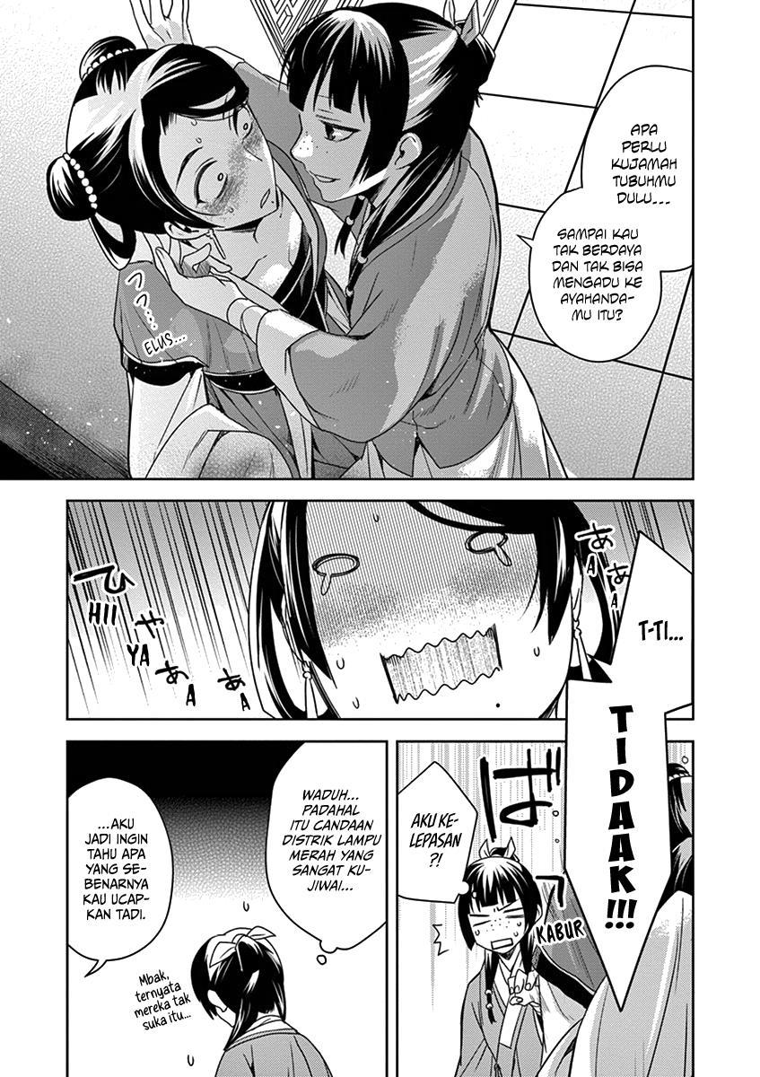 Kusuriya no Hitorigoto: Maomao no Koukyuu Nazotoki Techou Chapter 5 - halaman 28