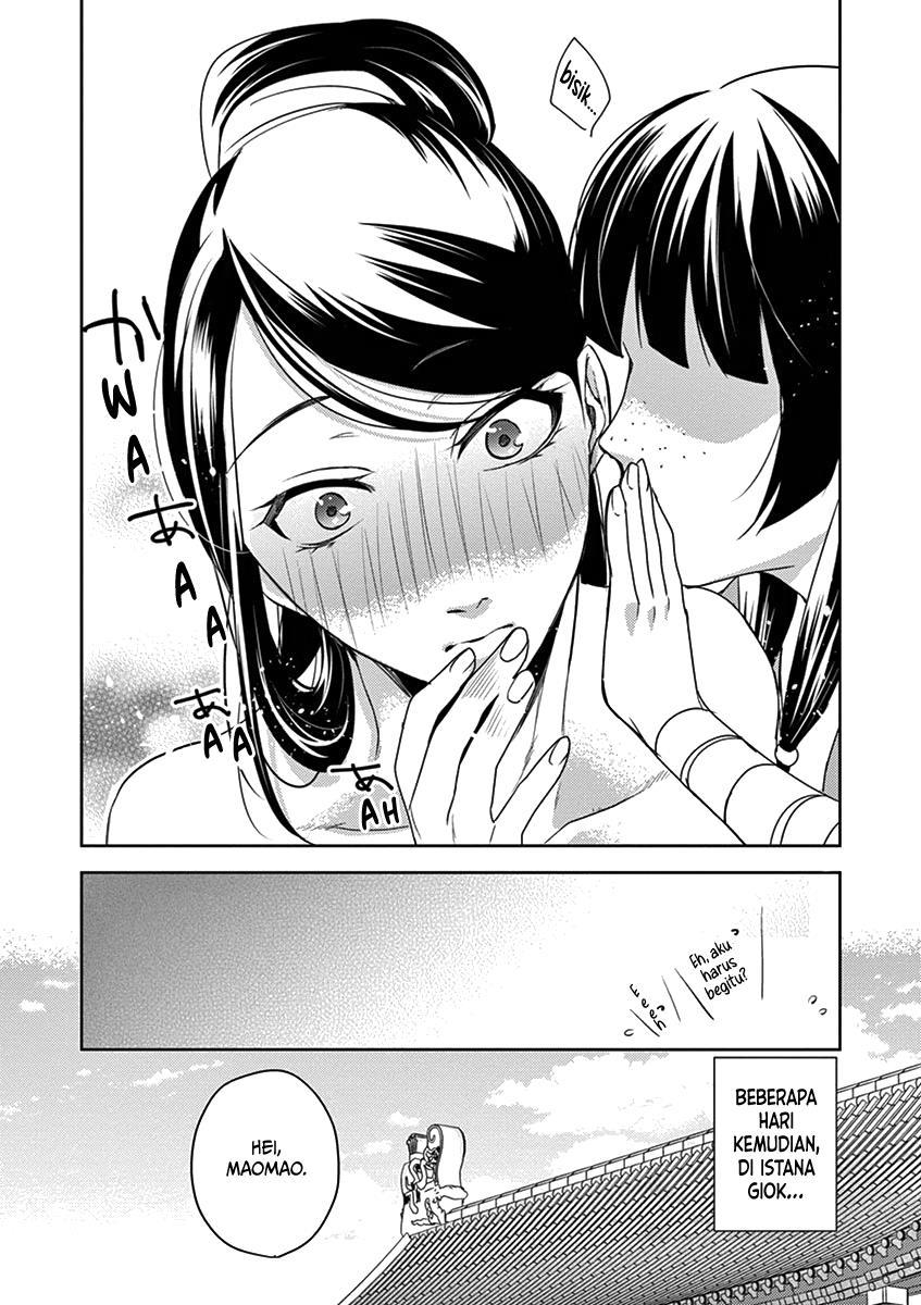 Kusuriya no Hitorigoto: Maomao no Koukyuu Nazotoki Techou Chapter 5 - halaman 36