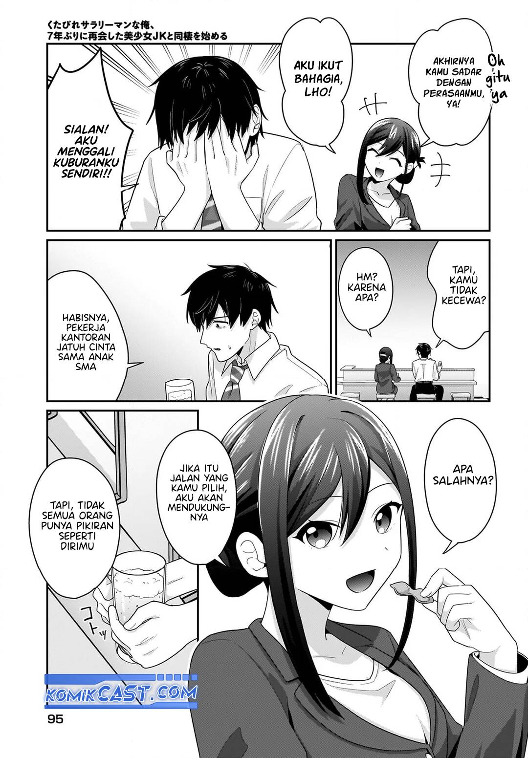 Kutabire Salarymen no Ore, 7nenburi ni Saikai shita Bishoujo JK to Dosei wo Hajimaru Chapter 11 - halaman 10