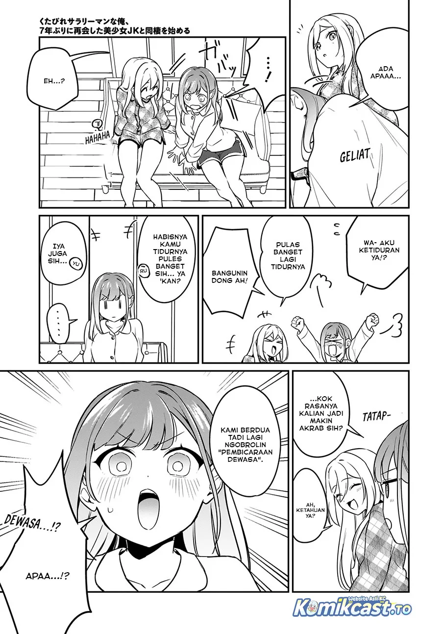 Kutabire Salarymen no Ore, 7nenburi ni Saikai shita Bishoujo JK to Dosei wo Hajimaru Chapter 20 - halaman 9