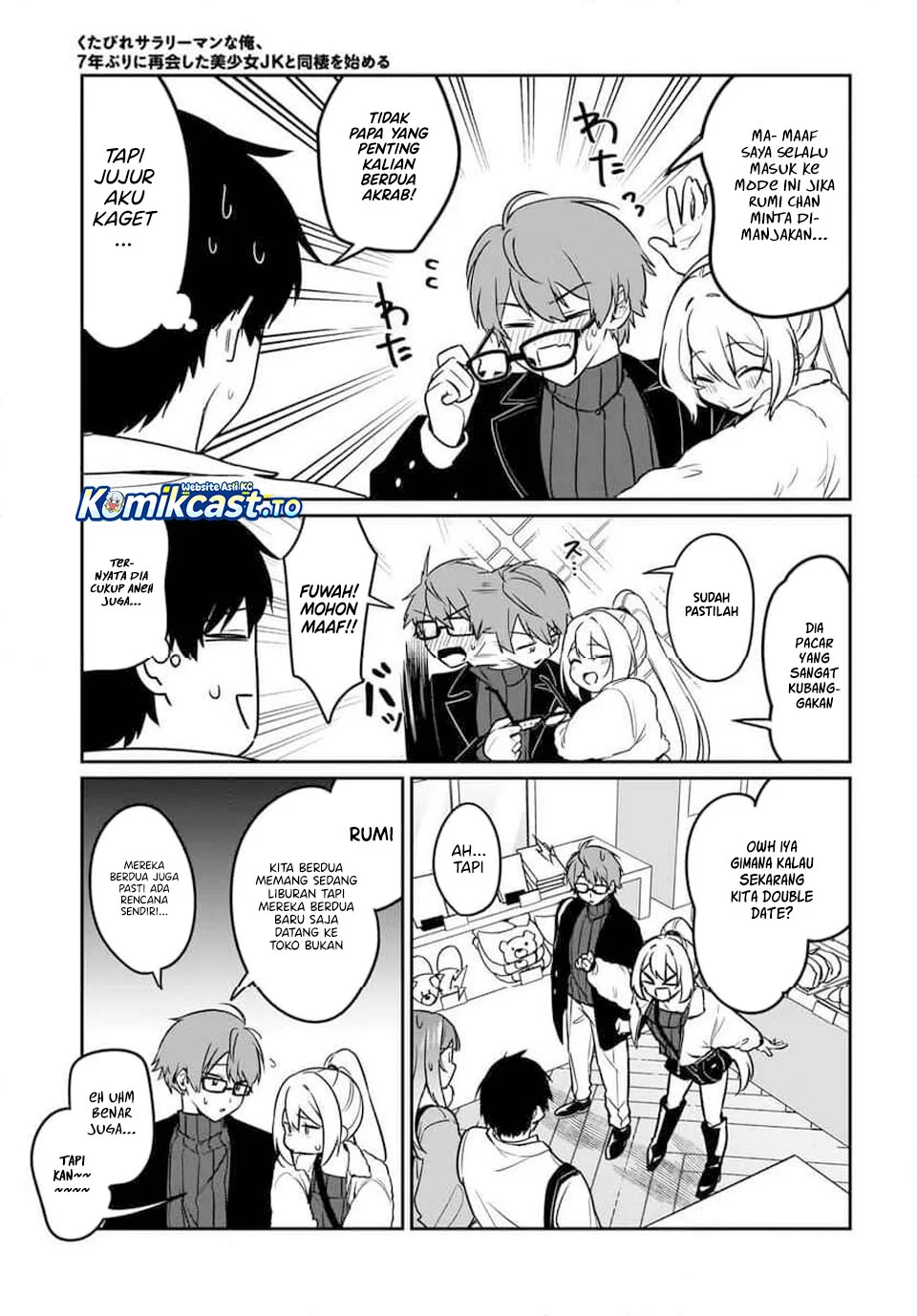 Kutabire Salarymen no Ore, 7nenburi ni Saikai shita Bishoujo JK to Dosei wo Hajimaru Chapter 21 - halaman 8