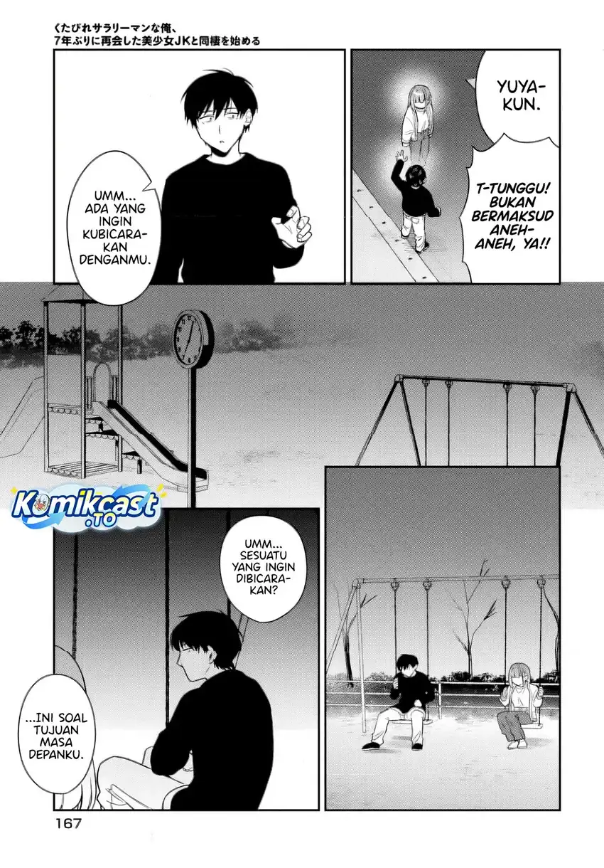 Kutabire Salarymen no Ore, 7nenburi ni Saikai shita Bishoujo JK to Dosei wo Hajimaru Chapter 26 - halaman 20