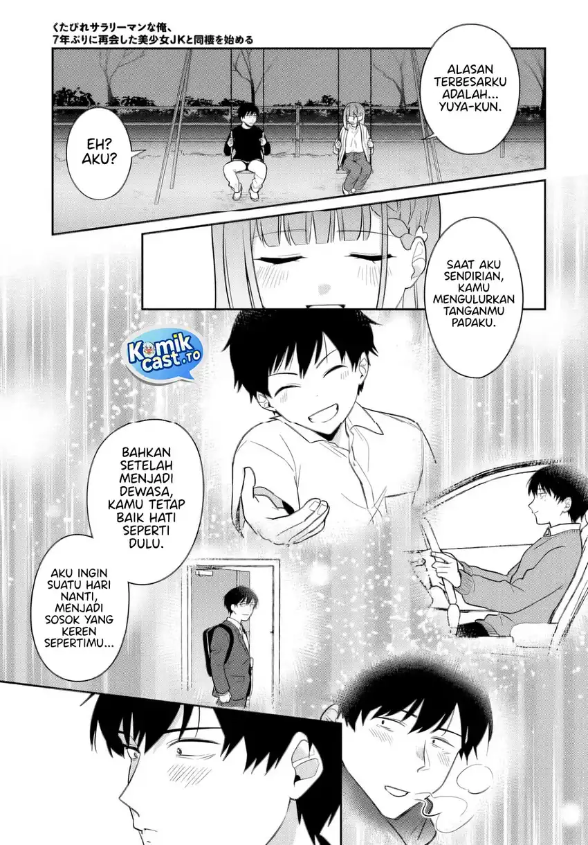 Kutabire Salarymen no Ore, 7nenburi ni Saikai shita Bishoujo JK to Dosei wo Hajimaru Chapter 26 - halaman 22