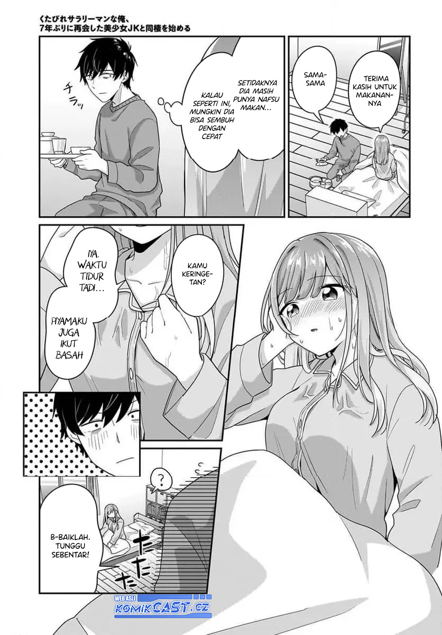 Kutabire Salarymen no Ore, 7nenburi ni Saikai shita Bishoujo JK to Dosei wo Hajimaru Chapter 9 - halaman 10