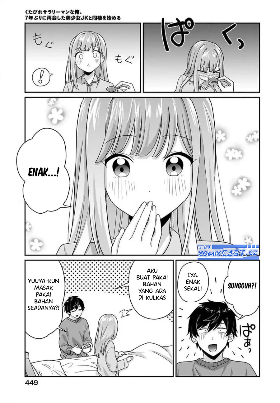 Kutabire Salarymen no Ore, 7nenburi ni Saikai shita Bishoujo JK to Dosei wo Hajimaru Chapter 9 - halaman 8