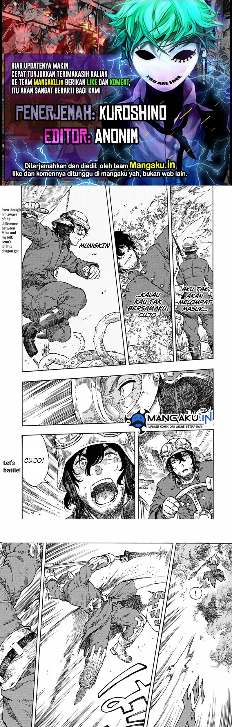Kuutei Dragons Chapter 34 - halaman 1