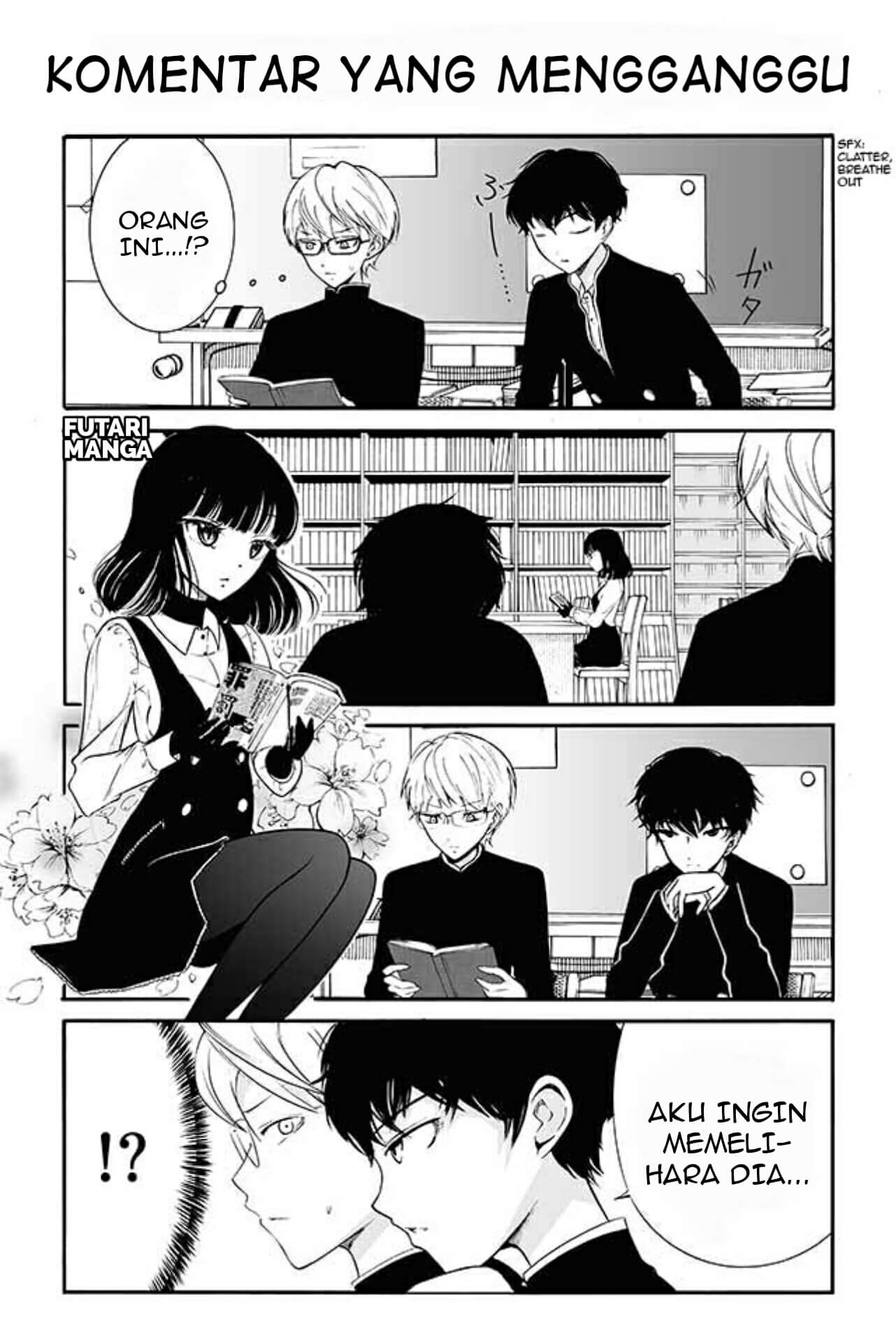 Kuzu to Megane to Bungaku Shoujo (Nise) Chapter 10 - halaman 2