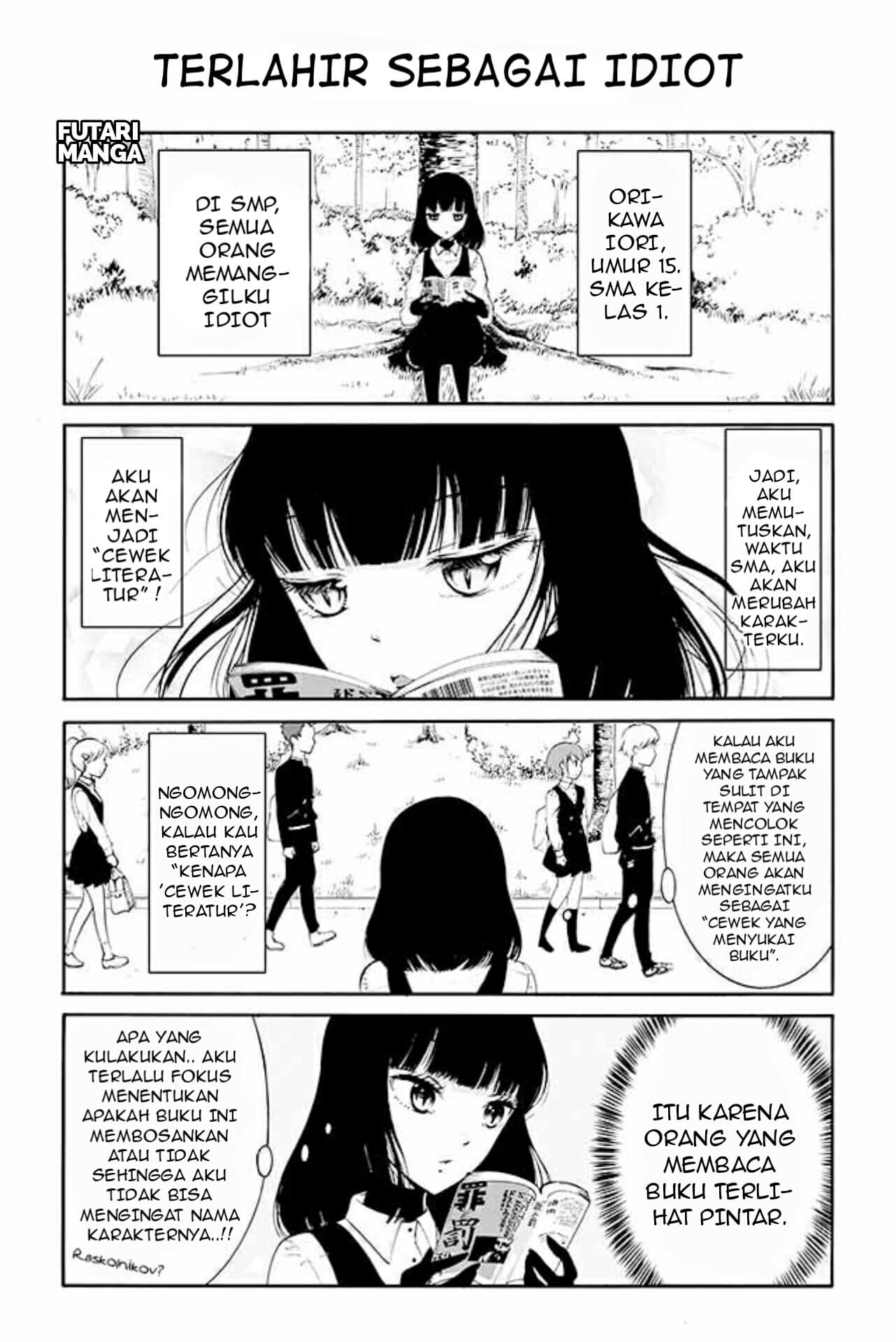 Kuzu to Megane to Bungaku Shoujo (Nise) Chapter 16 - halaman 2