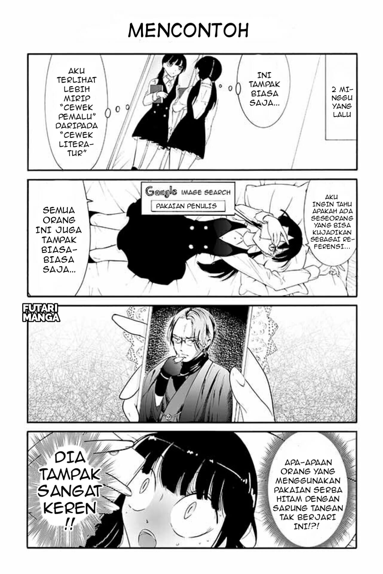 Kuzu to Megane to Bungaku Shoujo (Nise) Chapter 17 - halaman 2