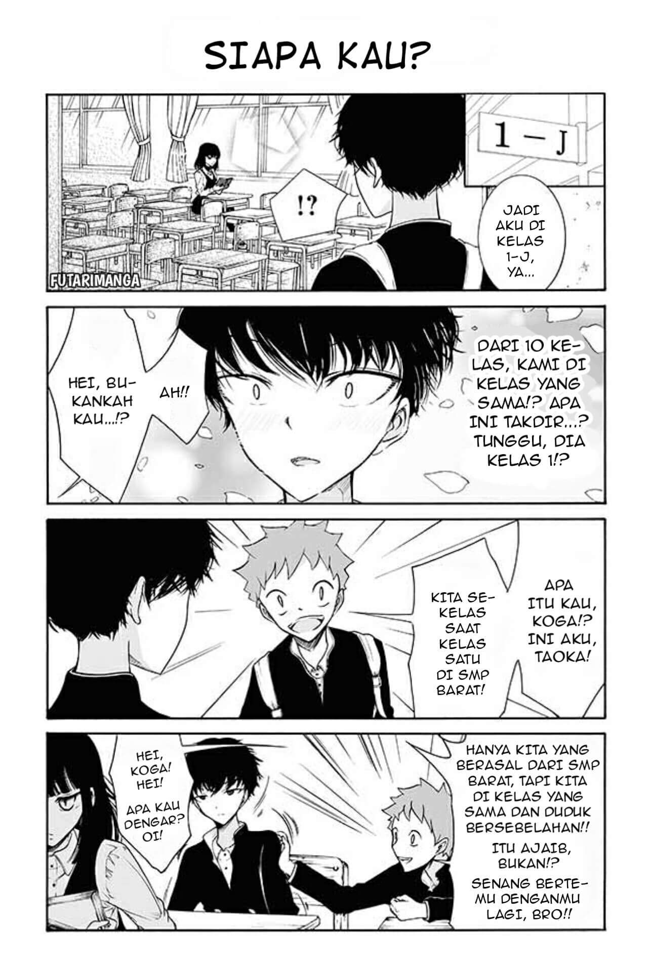 Kuzu to Megane to Bungaku Shoujo (Nise) Chapter 2 - halaman 2