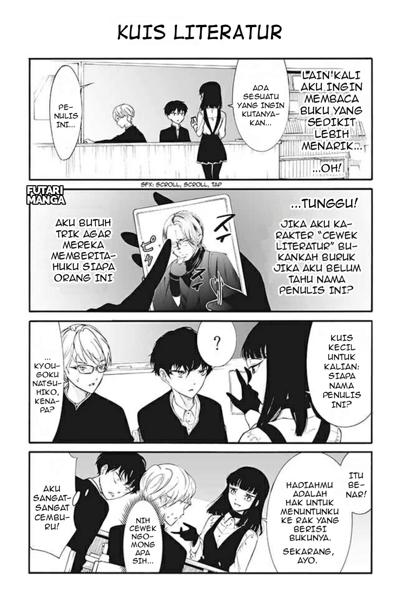 Kuzu to Megane to Bungaku Shoujo (Nise) Chapter 22 - halaman 2