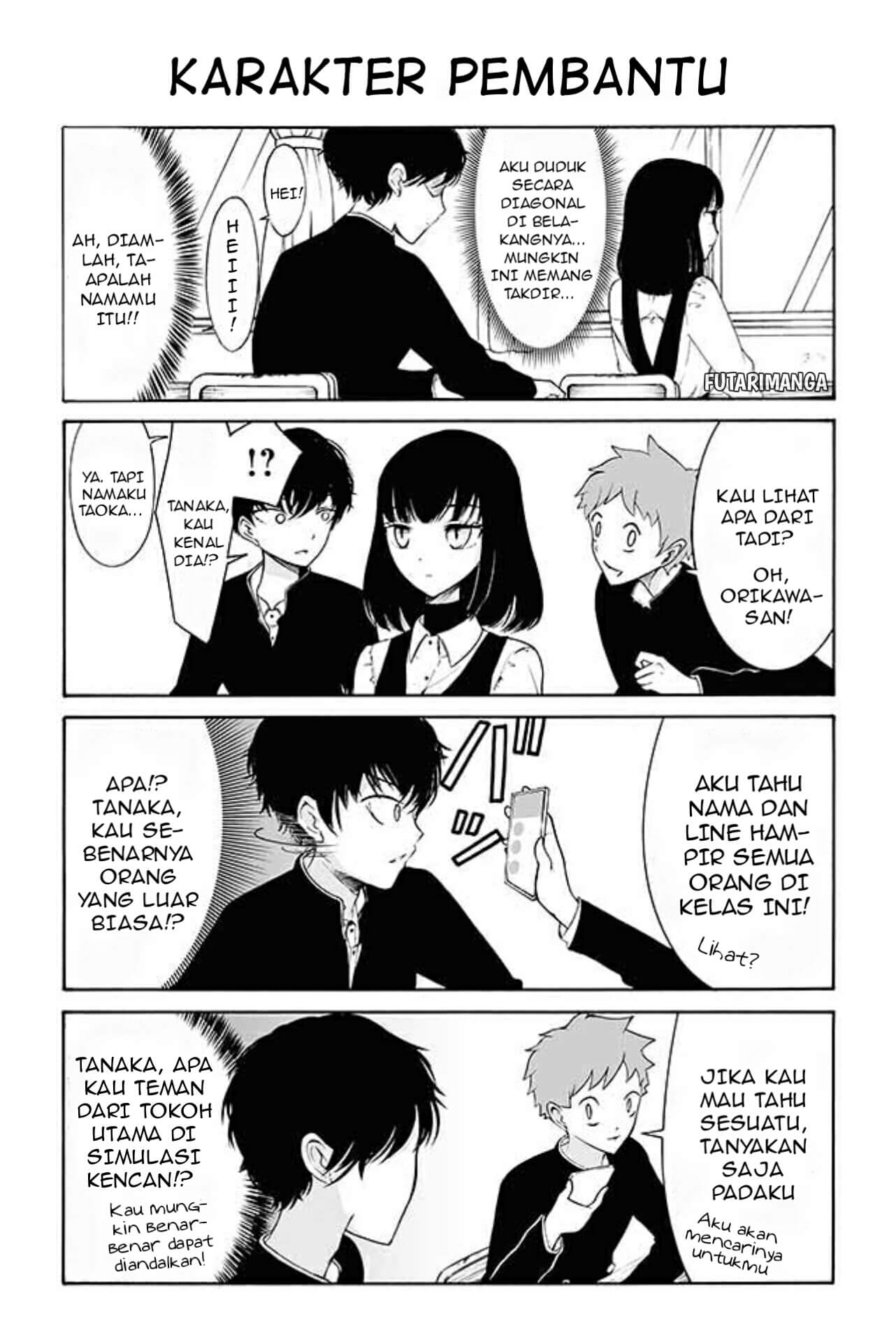 Kuzu to Megane to Bungaku Shoujo (Nise) Chapter 3 - halaman 2