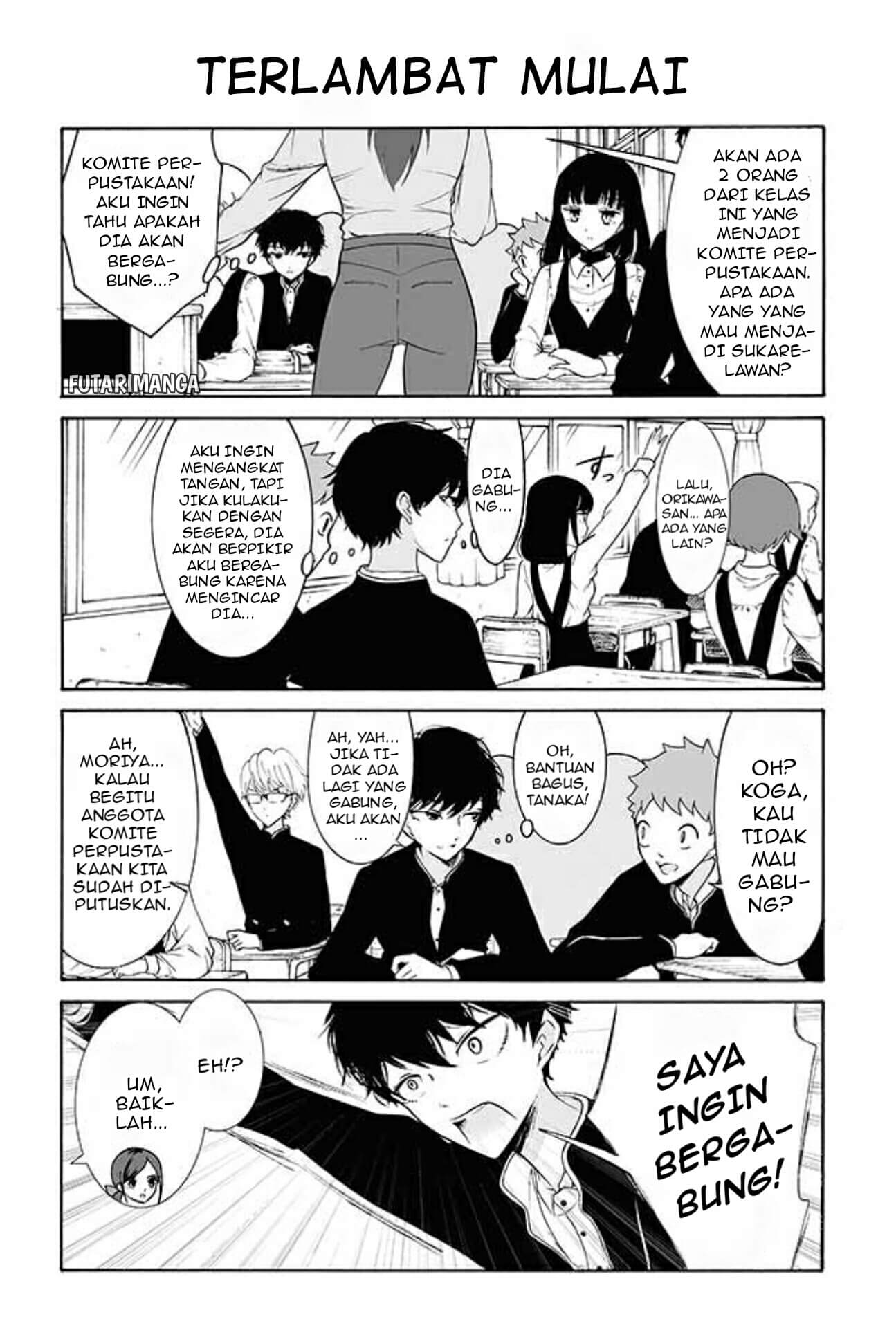 Kuzu to Megane to Bungaku Shoujo (Nise) Chapter 5 - halaman 2