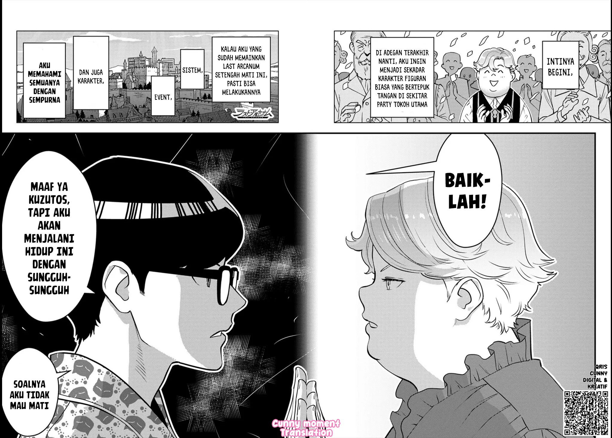 Kuzulesse Oblige - 18-kin Game Sekai no Kuzu Akuyaku ni Tensei Shiteshimatta Ore wa, Gensaku Chishiki no Chikara de Doushite mo Mob Jinsei wo Tsukami Toritai Chapter 1 - halaman 28
