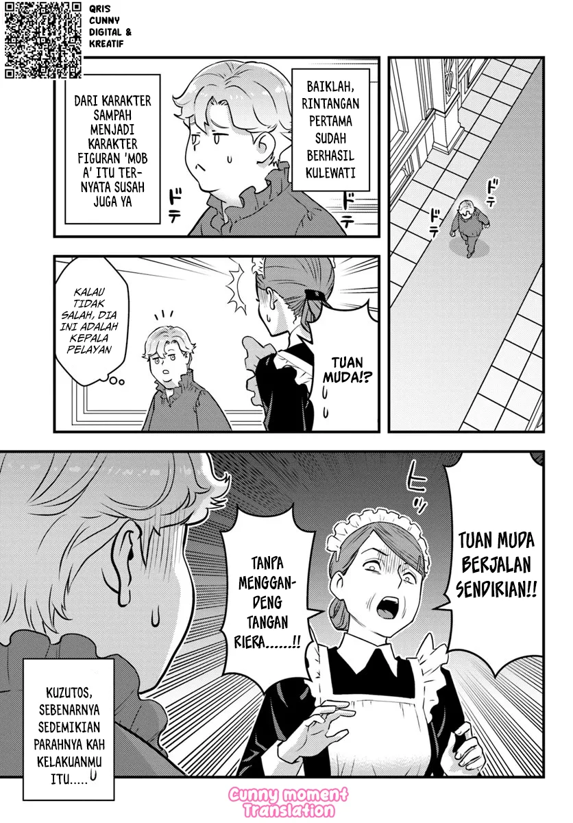 Kuzulesse Oblige - 18-kin Game Sekai no Kuzu Akuyaku ni Tensei Shiteshimatta Ore wa, Gensaku Chishiki no Chikara de Doushite mo Mob Jinsei wo Tsukami Toritai Chapter 1 - halaman 53