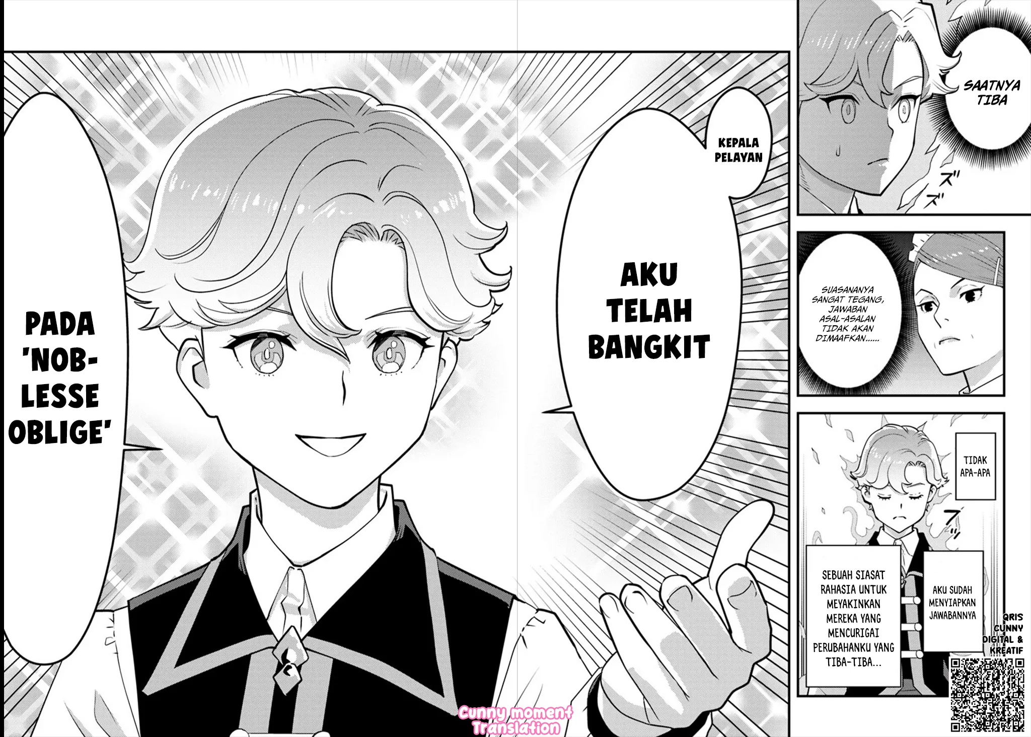 Kuzulesse Oblige - 18-kin Game Sekai no Kuzu Akuyaku ni Tensei Shiteshimatta Ore wa, Gensaku Chishiki no Chikara de Doushite mo Mob Jinsei wo Tsukami Toritai Chapter 1 - halaman 58