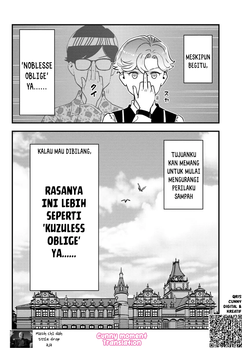 Kuzulesse Oblige - 18-kin Game Sekai no Kuzu Akuyaku ni Tensei Shiteshimatta Ore wa, Gensaku Chishiki no Chikara de Doushite mo Mob Jinsei wo Tsukami Toritai Chapter 1 - halaman 61