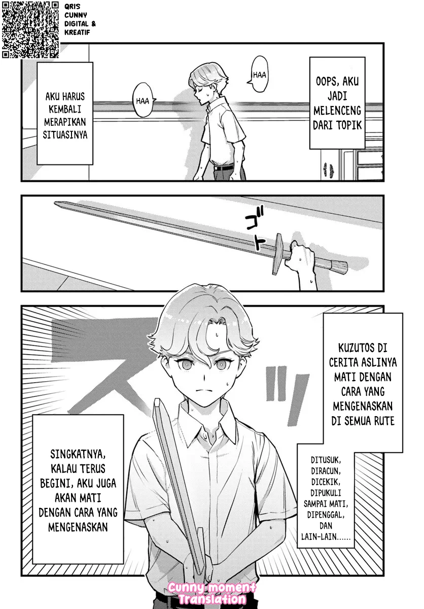 Kuzulesse Oblige - 18-kin Game Sekai no Kuzu Akuyaku ni Tensei Shiteshimatta Ore wa, Gensaku Chishiki no Chikara de Doushite mo Mob Jinsei wo Tsukami Toritai Chapter 2 - halaman 8