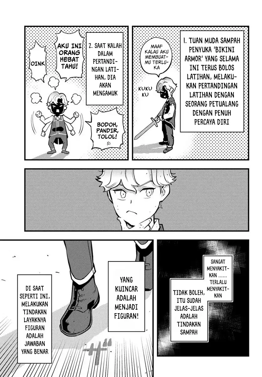 Kuzulesse Oblige - 18-kin Game Sekai no Kuzu Akuyaku ni Tensei Shiteshimatta Ore wa, Gensaku Chishiki no Chikara de Doushite mo Mob Jinsei wo Tsukami Toritai Chapter 4 - halaman 13