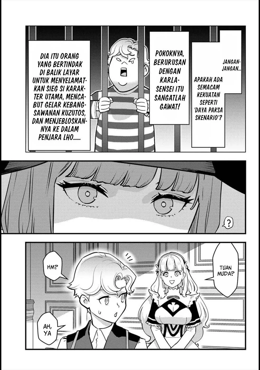 Kuzulesse Oblige - 18-kin Game Sekai no Kuzu Akuyaku ni Tensei Shiteshimatta Ore wa, Gensaku Chishiki no Chikara de Doushite mo Mob Jinsei wo Tsukami Toritai Chapter 5 - halaman 8