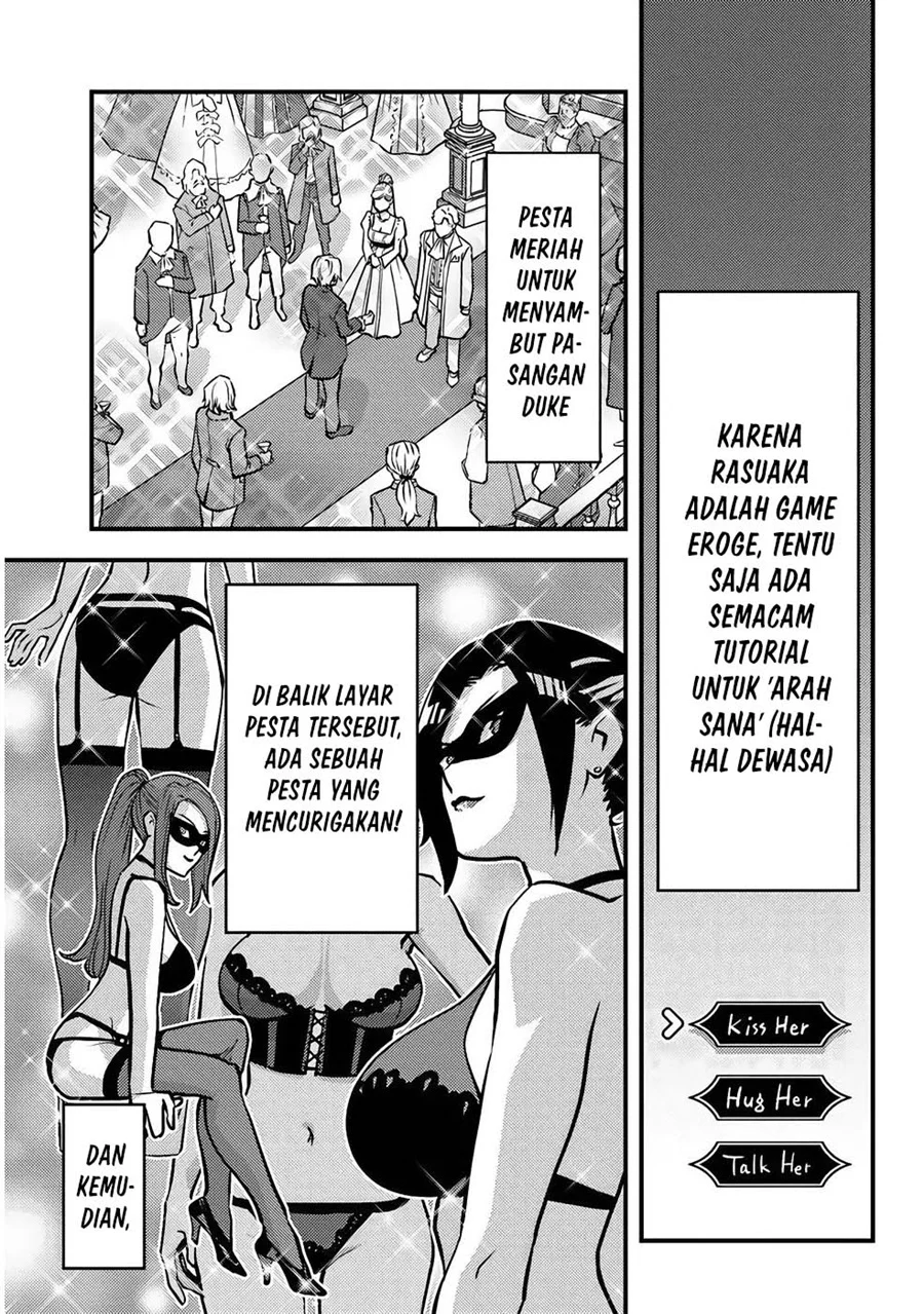 Kuzulesse Oblige - 18-kin Game Sekai no Kuzu Akuyaku ni Tensei Shiteshimatta Ore wa, Gensaku Chishiki no Chikara de Doushite mo Mob Jinsei wo Tsukami Toritai Chapter 7 - halaman 4