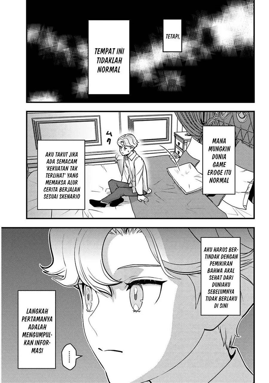 Kuzulesse Oblige - 18-kin Game Sekai no Kuzu Akuyaku ni Tensei Shiteshimatta Ore wa, Gensaku Chishiki no Chikara de Doushite mo Mob Jinsei wo Tsukami Toritai Chapter 7 - halaman 8