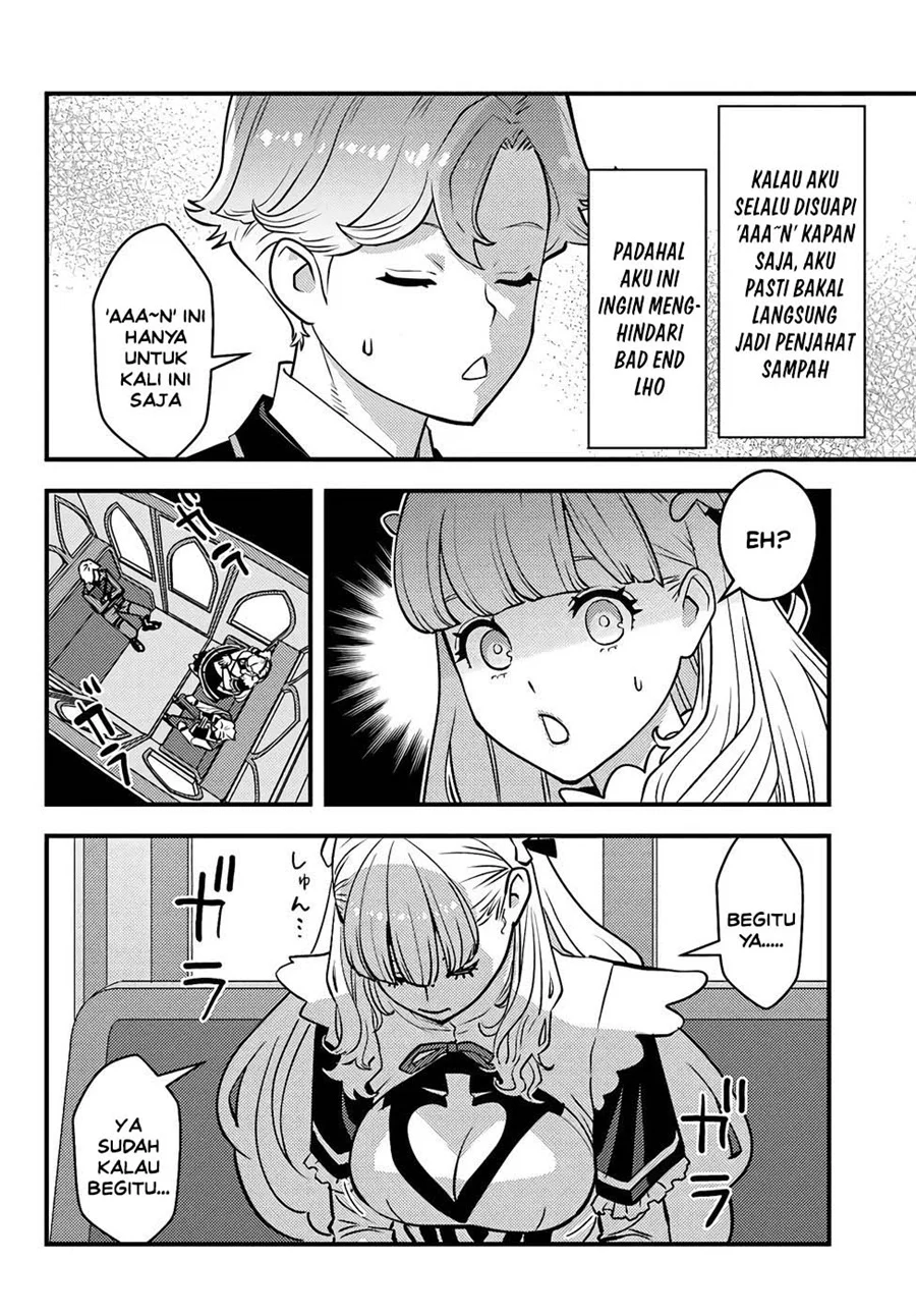 Kuzulesse Oblige - 18-kin Game Sekai no Kuzu Akuyaku ni Tensei Shiteshimatta Ore wa, Gensaku Chishiki no Chikara de Doushite mo Mob Jinsei wo Tsukami Toritai Chapter 8 - halaman 5