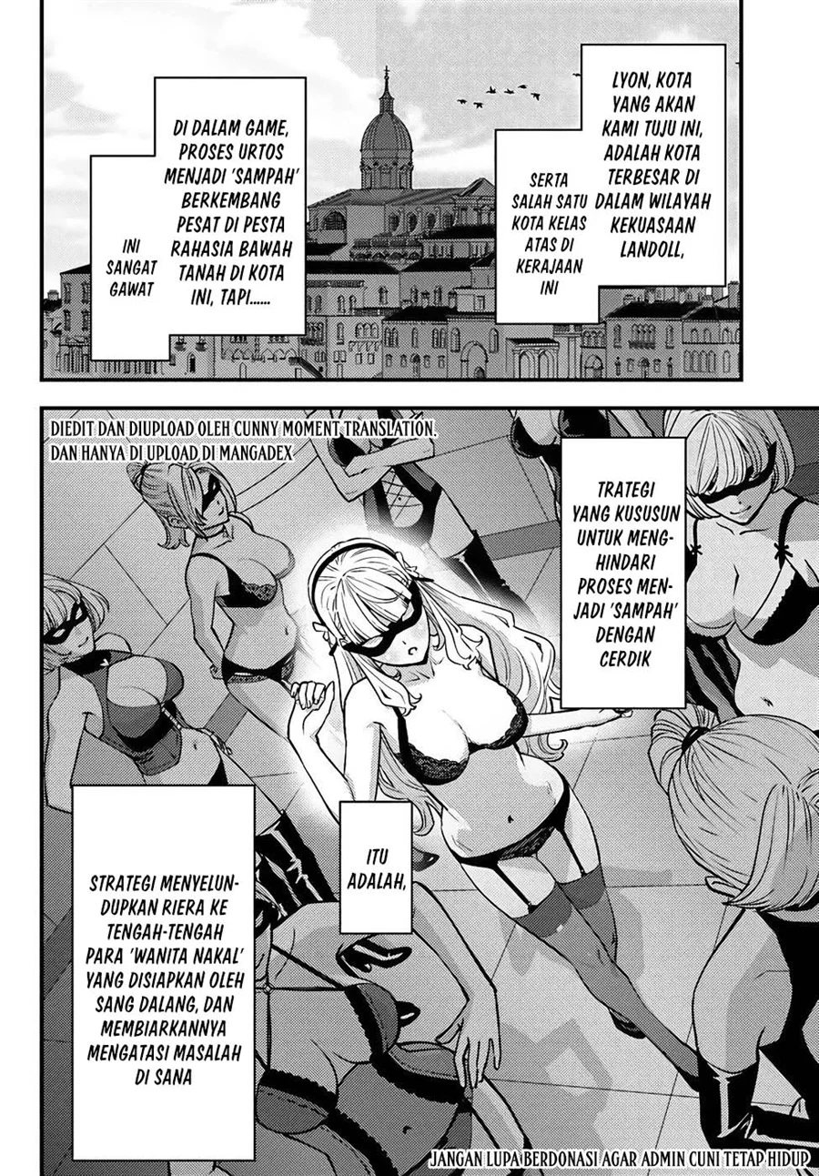 Kuzulesse Oblige - 18-kin Game Sekai no Kuzu Akuyaku ni Tensei Shiteshimatta Ore wa, Gensaku Chishiki no Chikara de Doushite mo Mob Jinsei wo Tsukami Toritai Chapter 8 - halaman 7