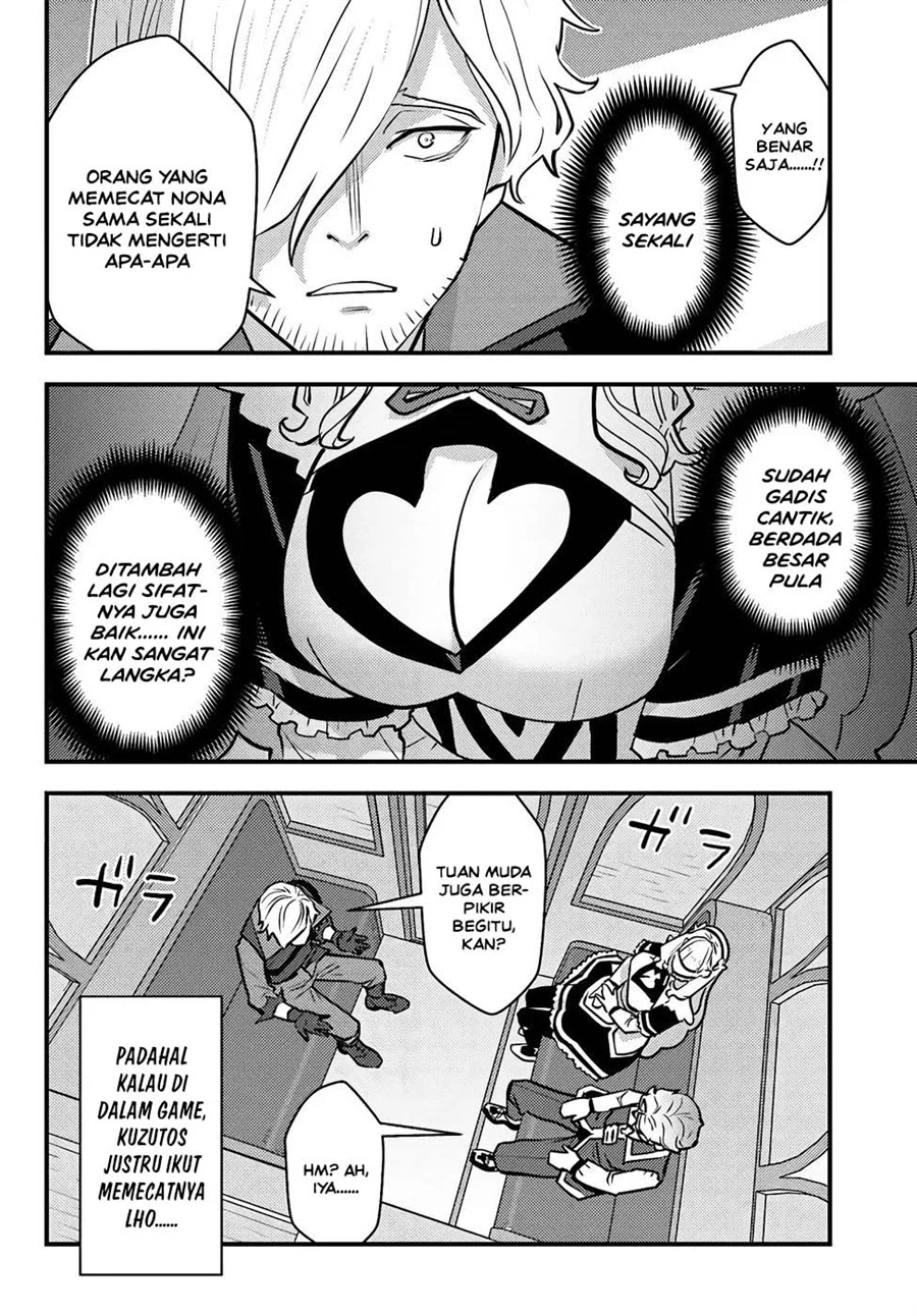 Kuzulesse Oblige - 18-kin Game Sekai no Kuzu Akuyaku ni Tensei Shiteshimatta Ore wa, Gensaku Chishiki no Chikara de Doushite mo Mob Jinsei wo Tsukami Toritai Chapter 8 - halaman 9