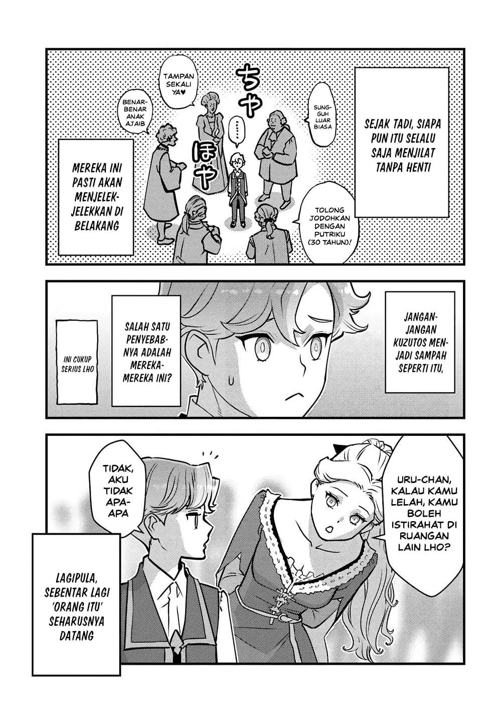 Kuzulesse Oblige - 18-kin Game Sekai no Kuzu Akuyaku ni Tensei Shiteshimatta Ore wa, Gensaku Chishiki no Chikara de Doushite mo Mob Jinsei wo Tsukami Toritai Chapter 9 - halaman 14