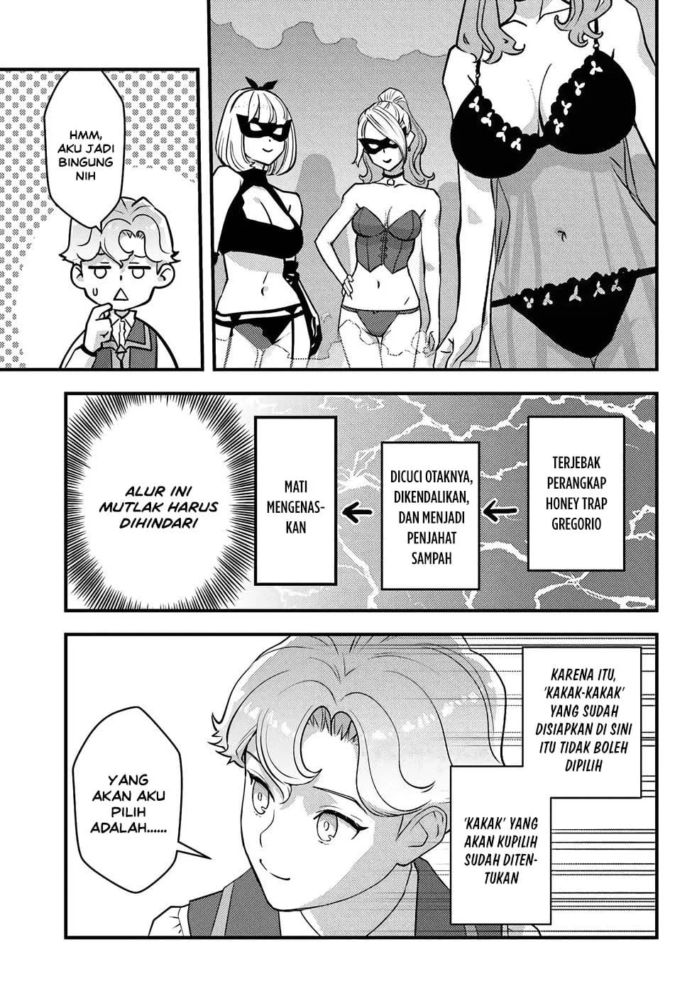 Kuzulesse Oblige - 18-kin Game Sekai no Kuzu Akuyaku ni Tensei Shiteshimatta Ore wa, Gensaku Chishiki no Chikara de Doushite mo Mob Jinsei wo Tsukami Toritai Chapter 9 - halaman 27