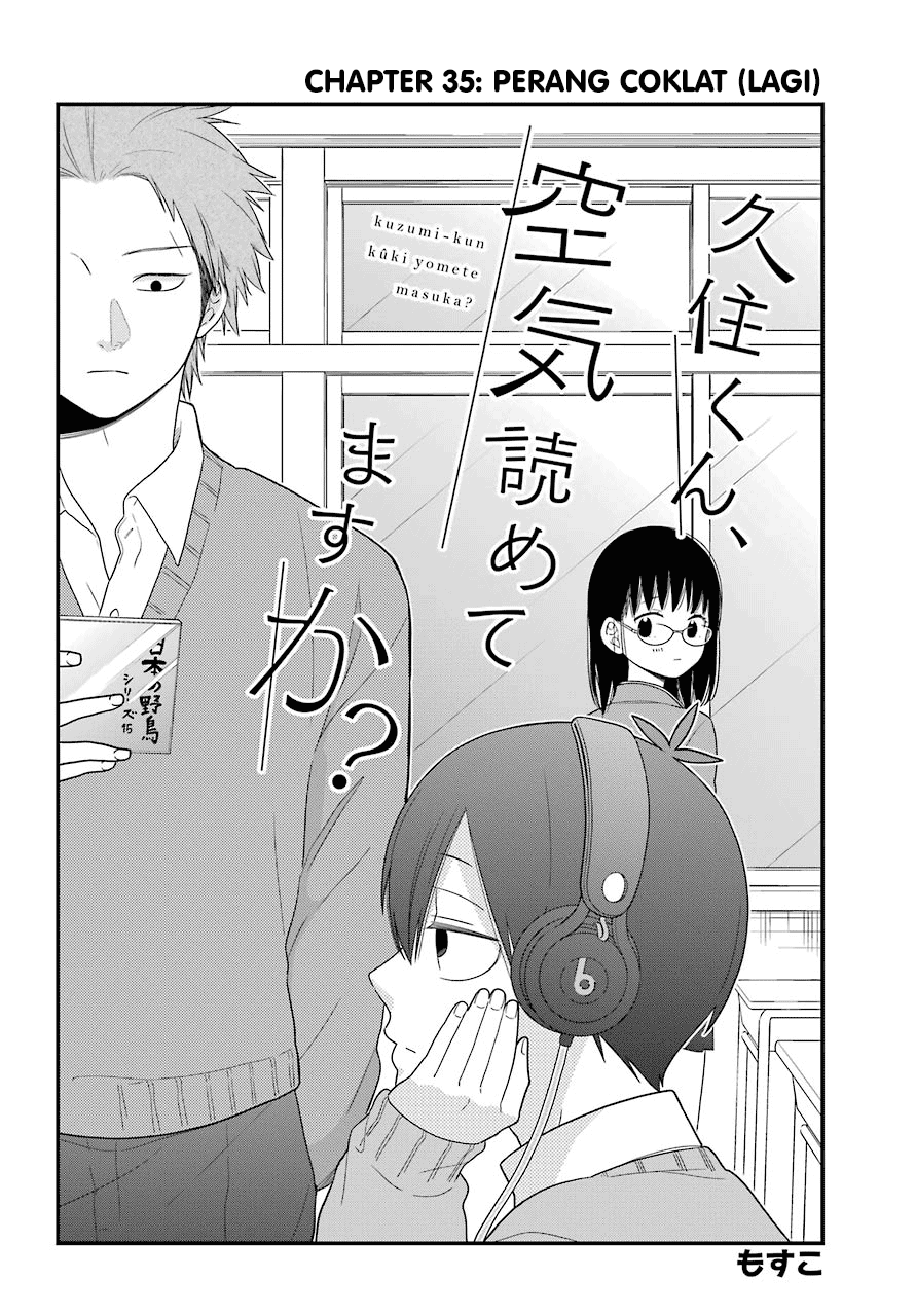 Kuzumi-kun, Kuuki Yometemasu ka? Chapter 35 - halaman 3