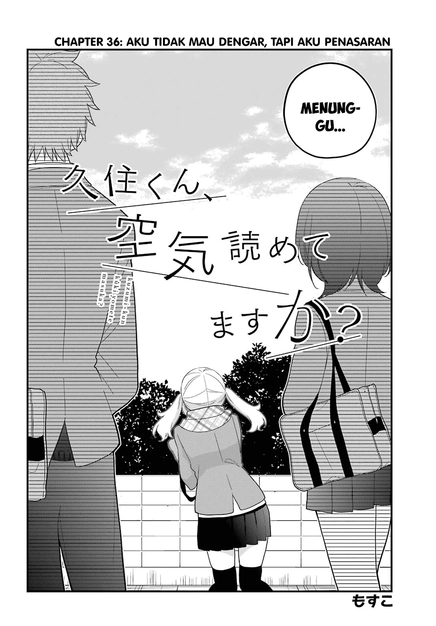 Kuzumi-kun, Kuuki Yometemasu ka? Chapter 36 - halaman 3