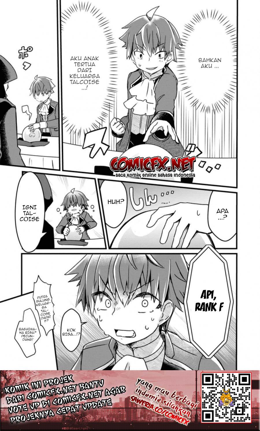Kyokuten No Hono Majutsushi Fire Ball Shika Tsukaenai kedo, Motetai Isshin De Saikyo Ni Narimashita Chapter 1.1 - halaman 6