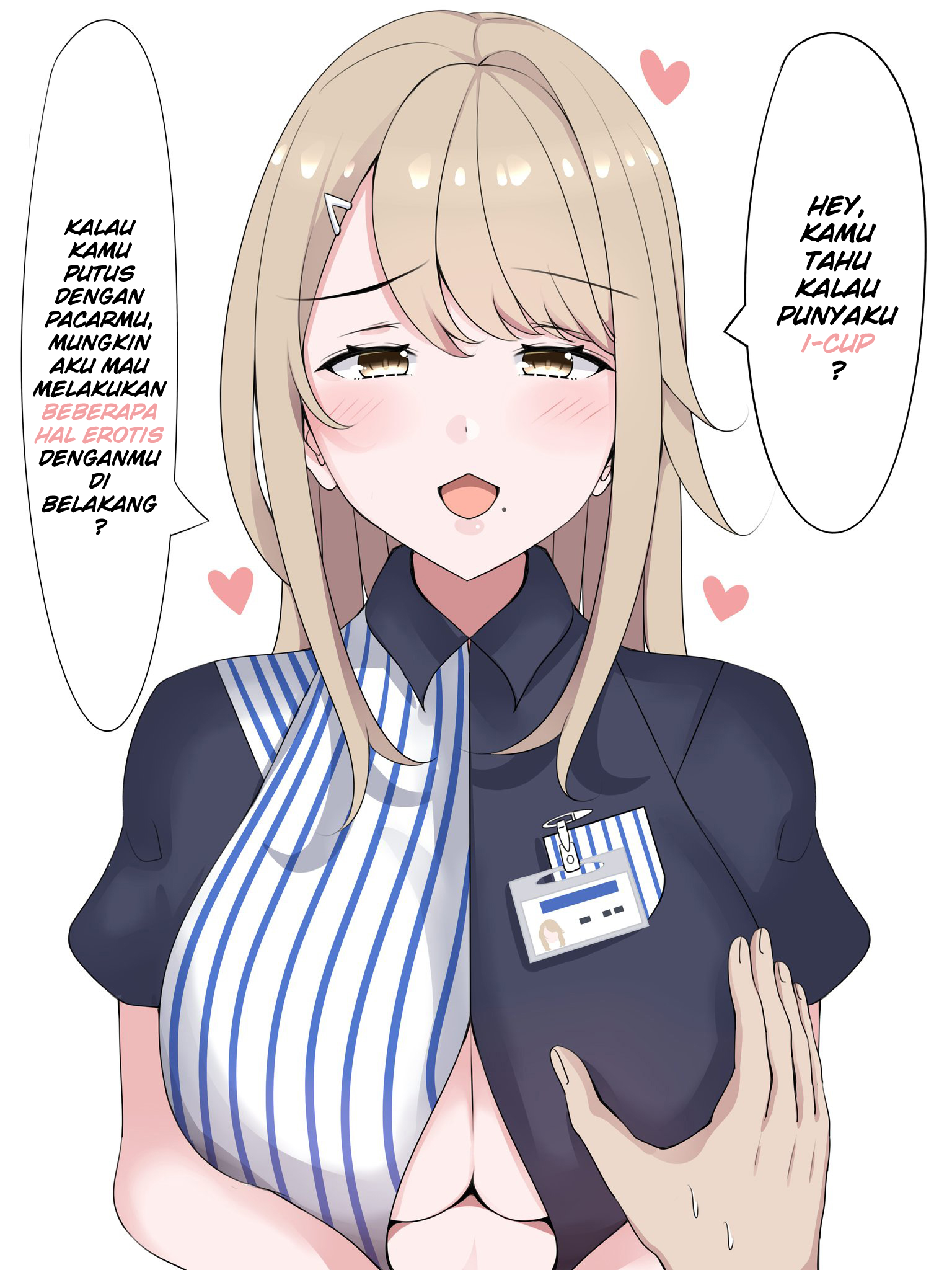 Kyonyuu wo Momasete Uwaki wo Neratte Kuru Chapter 10 - halaman 1