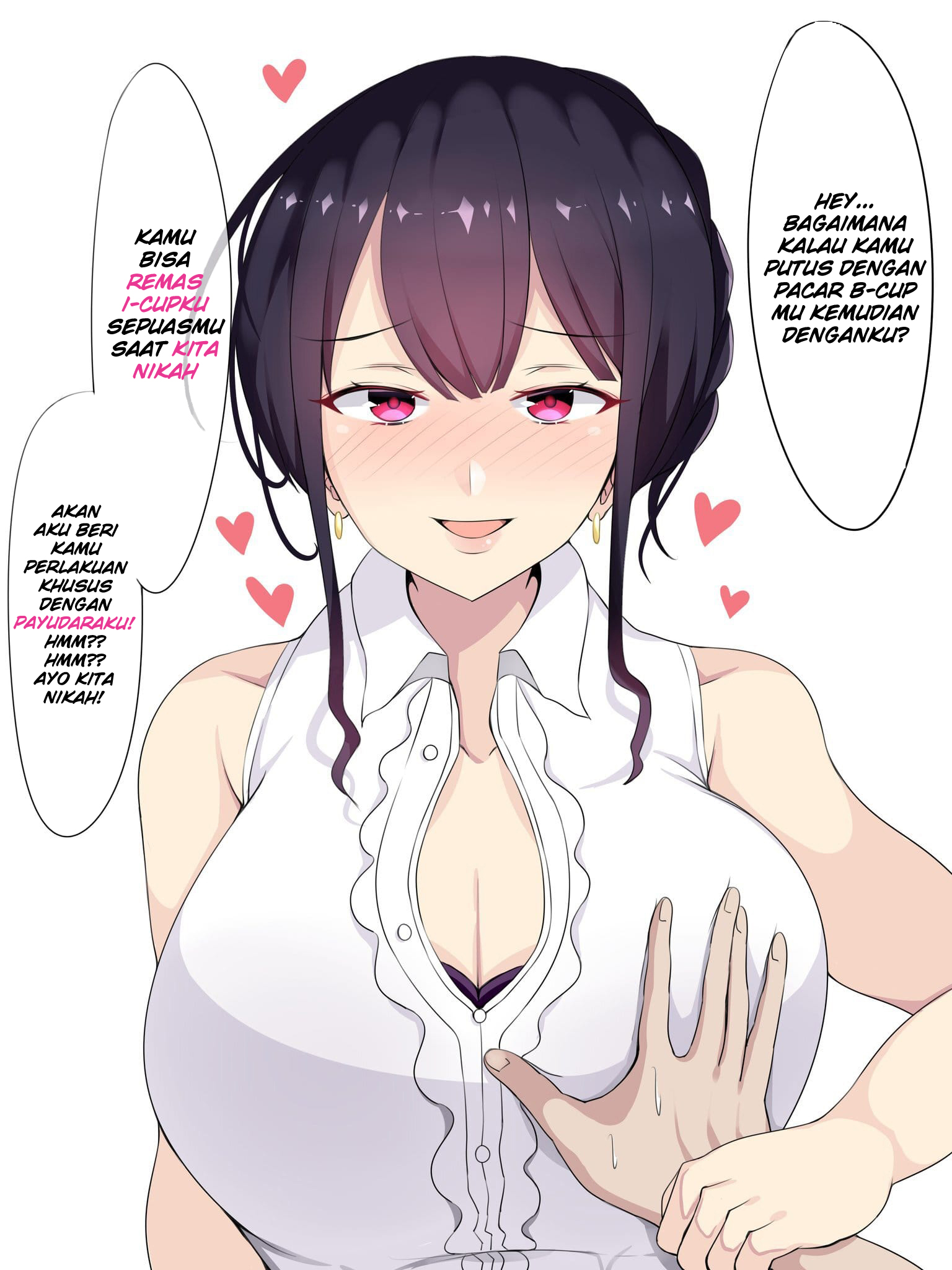 Kyonyuu wo Momasete Uwaki wo Neratte Kuru Chapter 3 - halaman 2