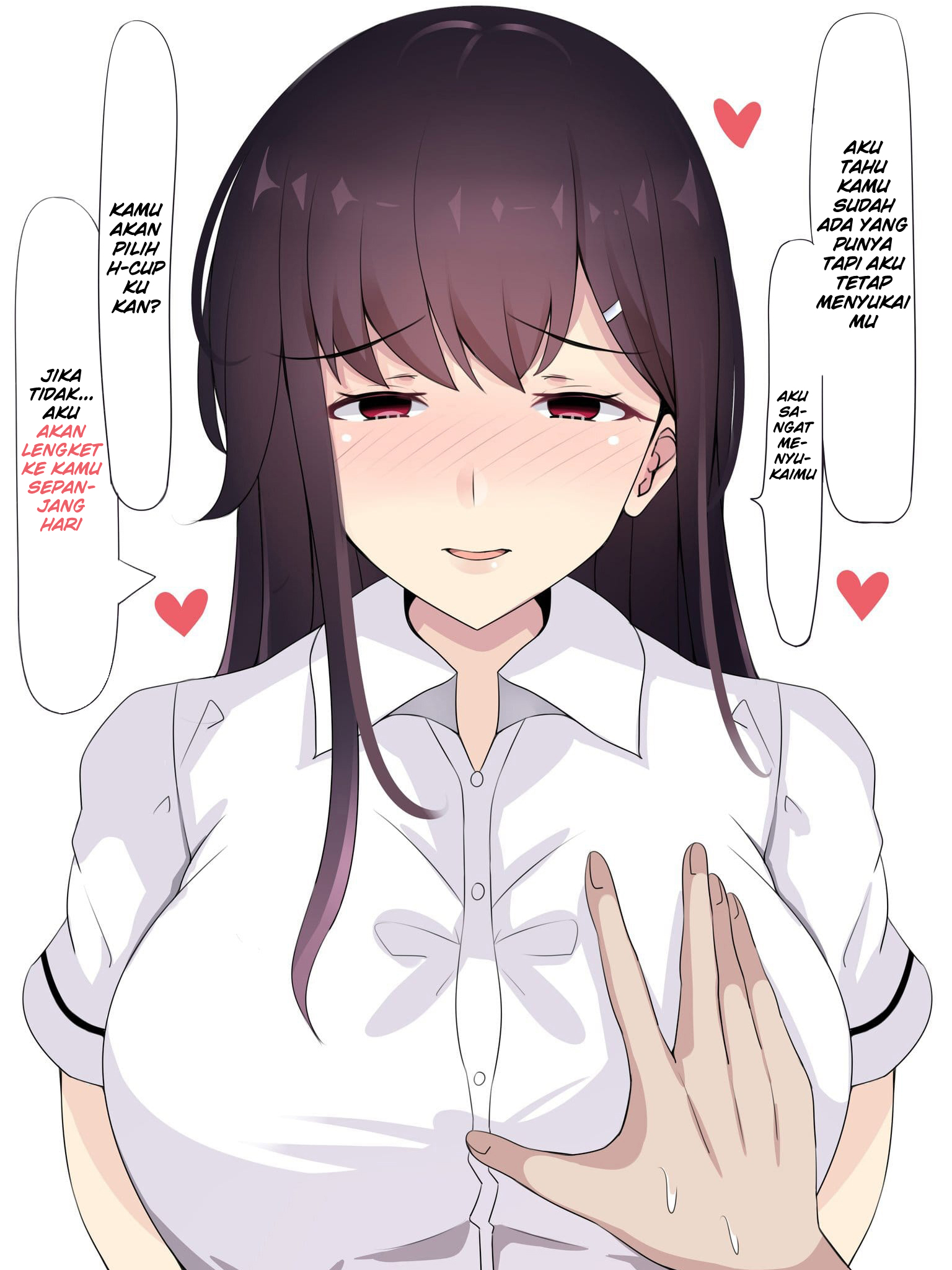 Kyonyuu wo Momasete Uwaki wo Neratte Kuru Chapter 6 - halaman 1