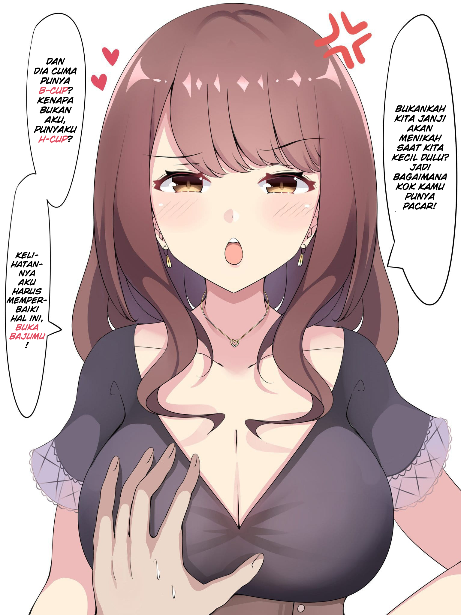 Kyonyuu wo Momasete Uwaki wo Neratte Kuru Chapter 9 - halaman 1