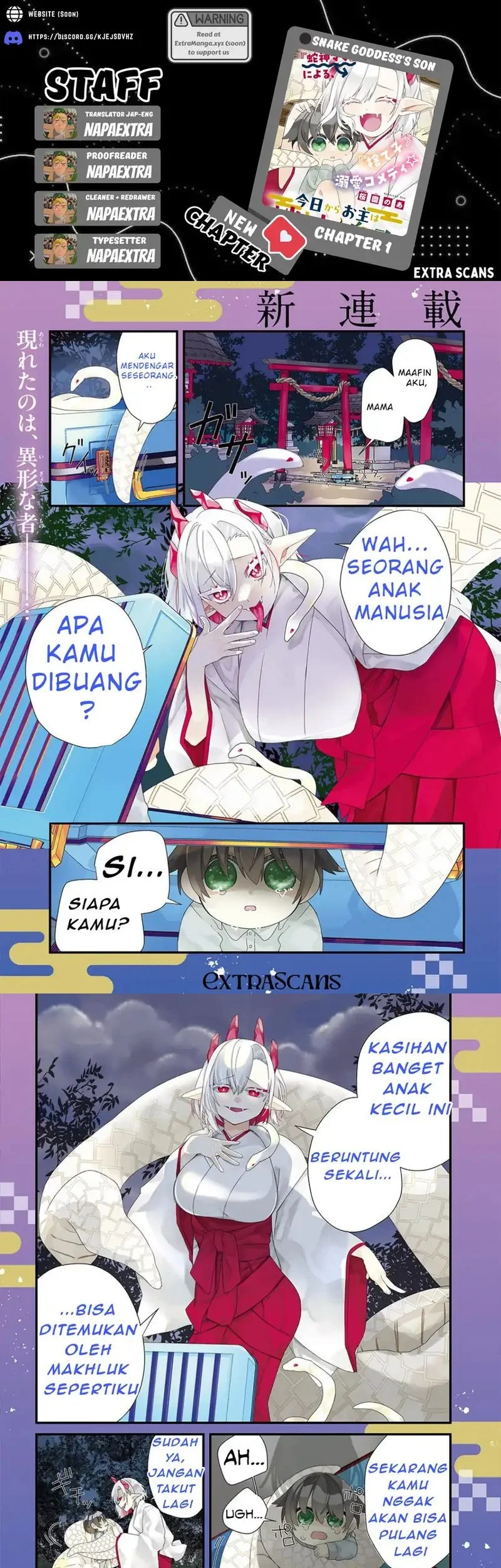 Kyou kara Onushi wa Warawa no Musuko Chapter 1 - halaman 1