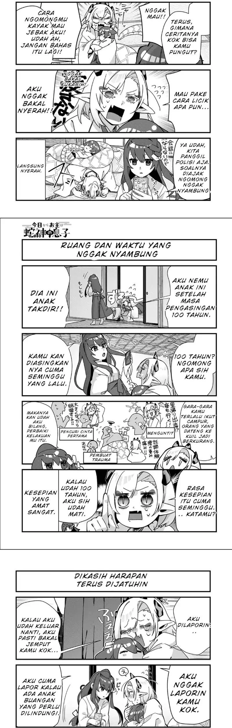 Kyou kara Onushi wa Warawa no Musuko Chapter 13 - halaman 3