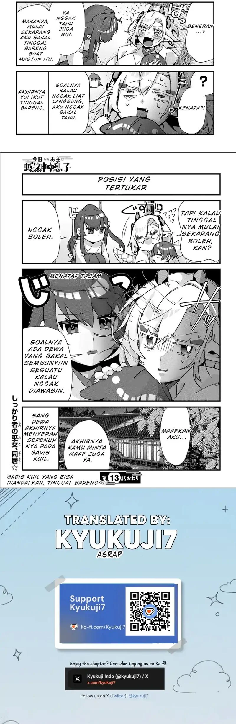 Kyou kara Onushi wa Warawa no Musuko Chapter 13 - halaman 5